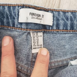 Forever 21 Shorts - High Rise Denim cut off jeans Forever 21 Shorts - High Rise Denim cut off jeans